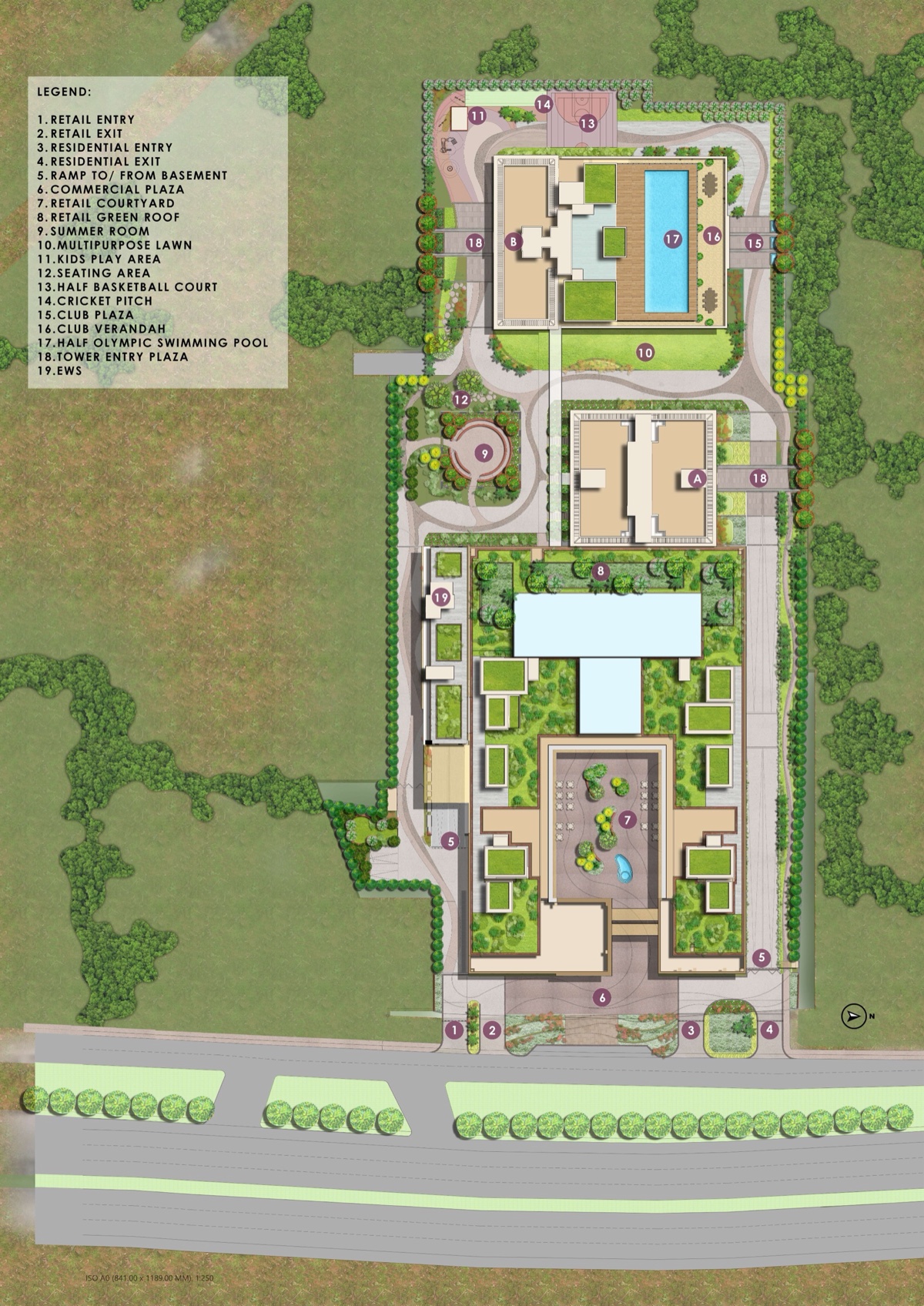Elevate Reserve Site plan