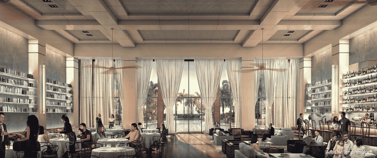 Clubhouse interior