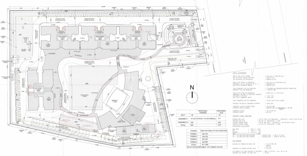 Parq Site plan