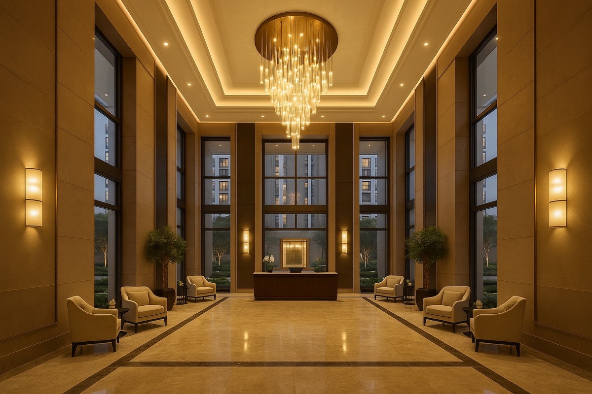 Lobby at DLF The Arbour