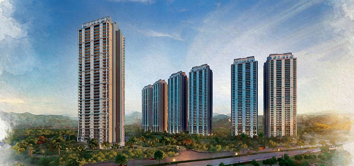 Tower elevation render (7 towers)