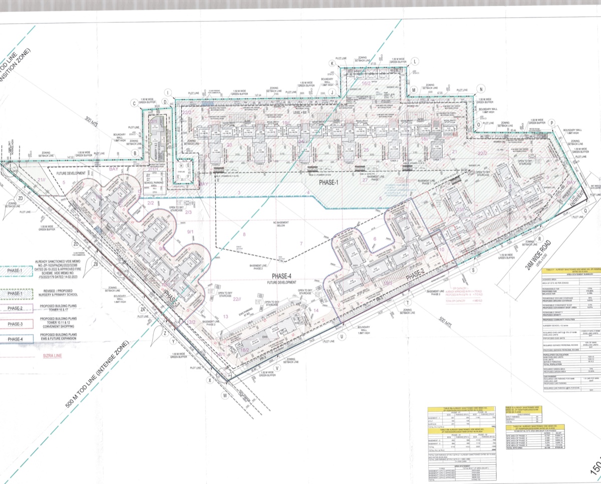 Elan The Emperor Site plan