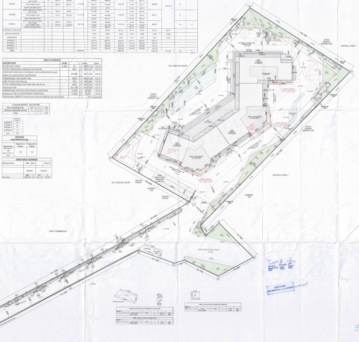 One42 Golf Course Road Site plan