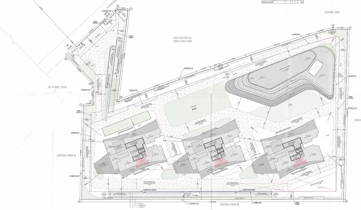 The Trillion Site plan