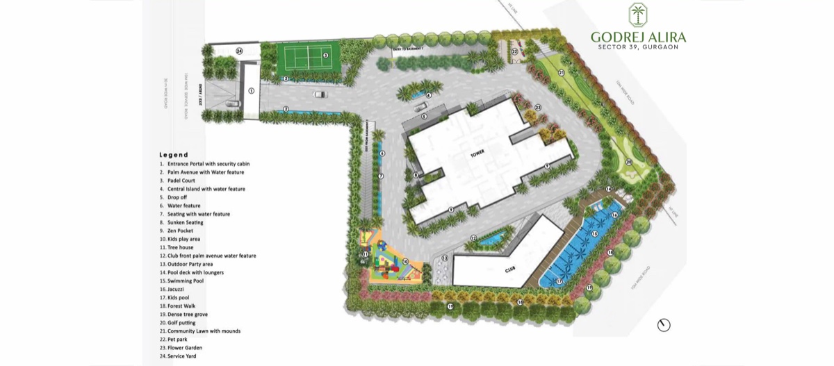 Godrej Alira Godrej Alira master plan