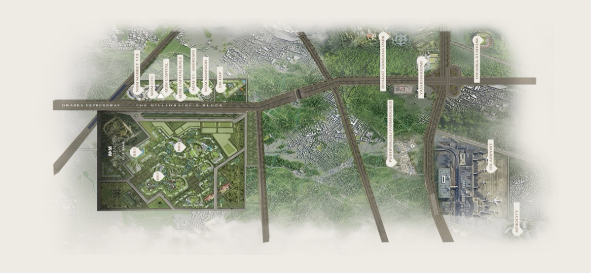M3M Residences by Elie Saab (at SCDA) Site plan