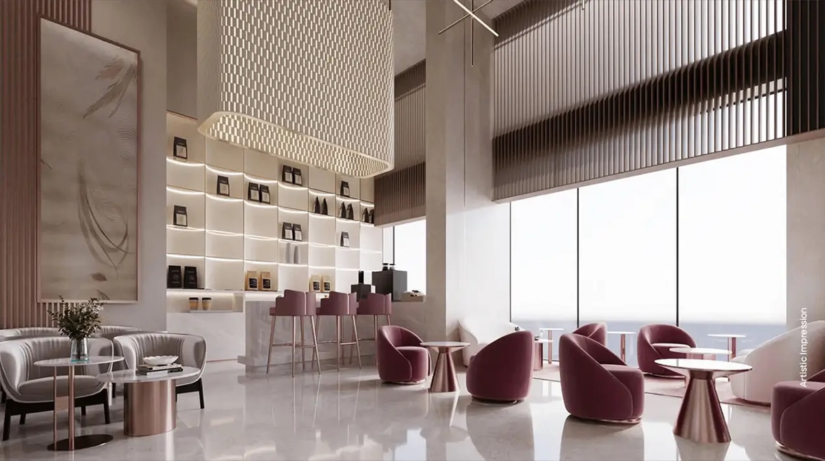 Cafe & patisserie lounge