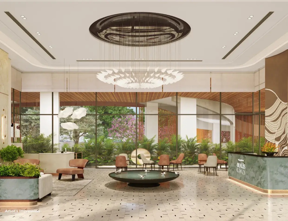 Grand entrance lobby