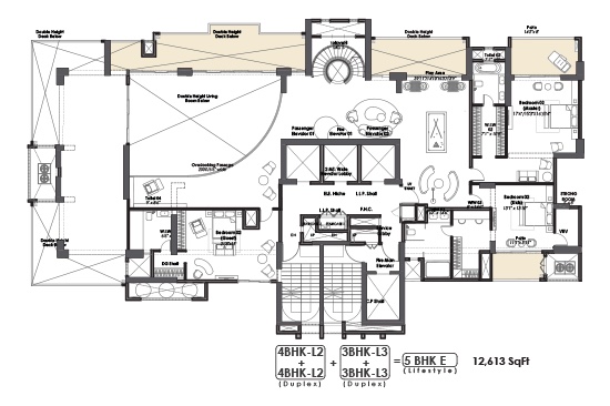 The Aspen Penthouse duplex - upper level