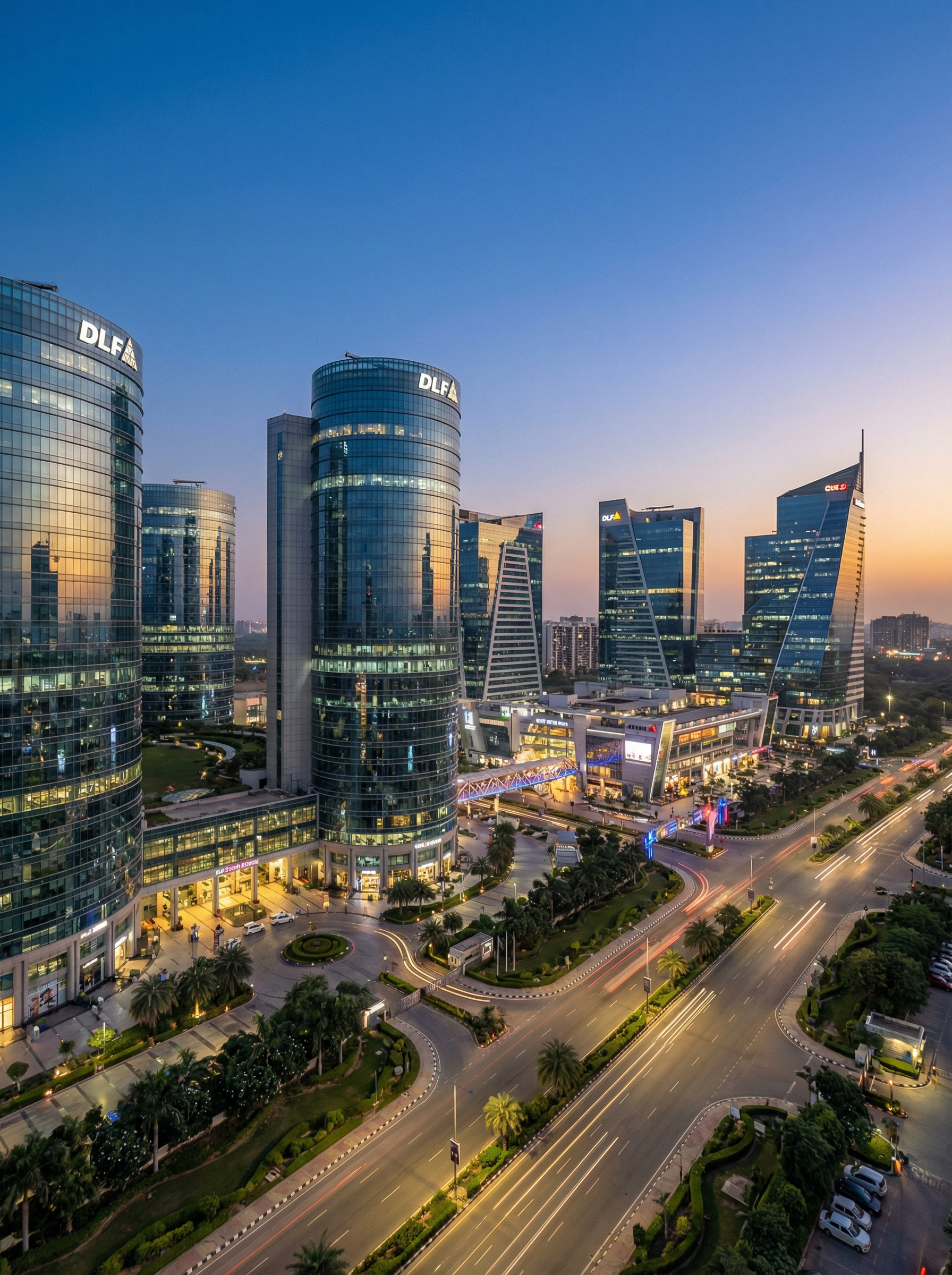Modern Gurgaon DLF Cyber Hub